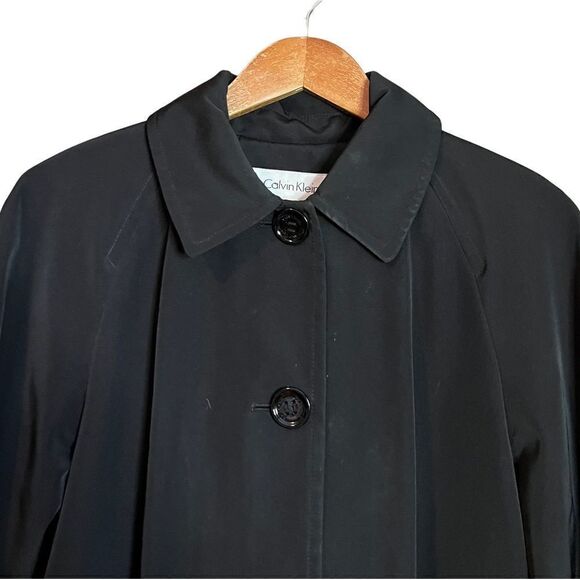 Calvin Klein black coat. Size medium - Picture 2 of 10
